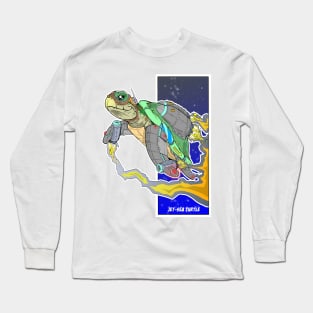 Jet-sea turtle Long Sleeve T-Shirt